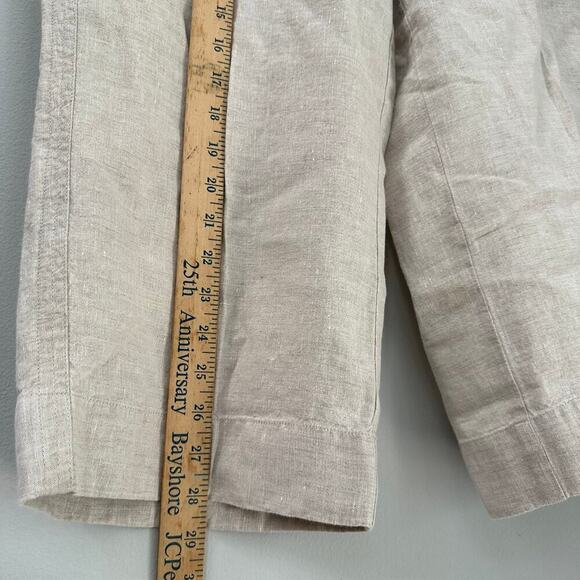 Talbots Petite  Linen Shorts Size 4 Irish Linen - Picture 4 of 5